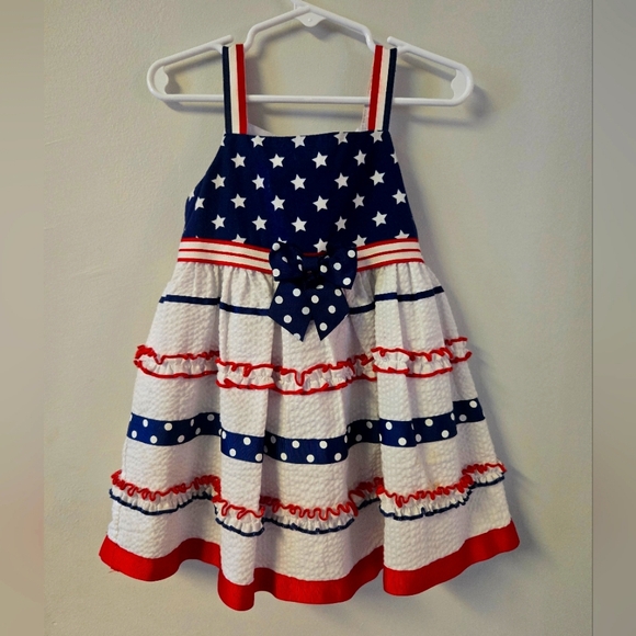 Nordstrom Other - 4th of July Labor Day Veterans Day Patriotic Dress 2T